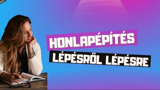 Weboldal építés lépésről lépésre